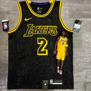 NBA Los Angeles Lakers jersey  snake pattern #2 波尔